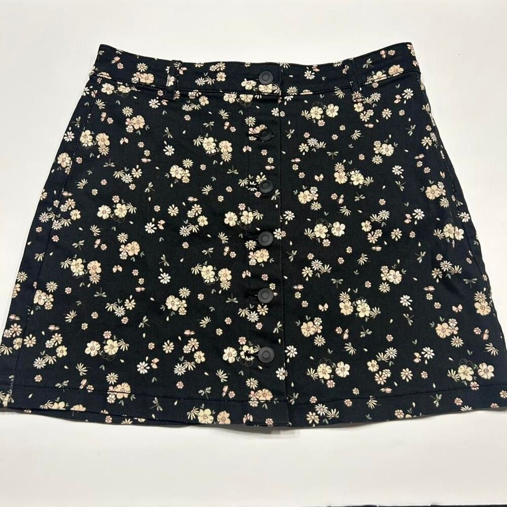 Celebrity-pink Women's Floral Denim Skirt